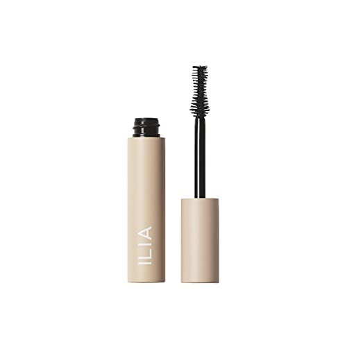 ILIA - Fullest Volumizing Mascara | Weightless, Buildable, Smudge + Flake-Free, Sensitive Eyes Safe | Full, Thick, Healthier Lashes | Non-Toxic, Vegan, Cruelty-Free (Full Size; 0.32 fl oz | 9.5 ml) | Amazon (US)