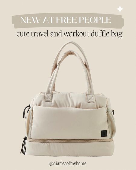 New at Free People: travel/workout duffel bag 🤍

#freepeople #carryon #springbreak #vacation #athleisure #workout #exercise #freepeoplebag #newfind #springfashion #spring #neutrals #neutralbag #vacay #weekenderbag #weekender #travelfind 

#LTKtravel #LTKFind #LTKSeasonal