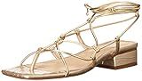 Sam Edelman Women's Daffy Heeled Sandal, Gold Leaf/Soft Silver, 8 | Amazon (US)