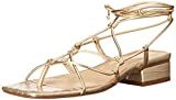 Sam Edelman Women's Daffy Heeled Sandal, Gold Leaf/Soft Silver, 8 | Amazon (US)