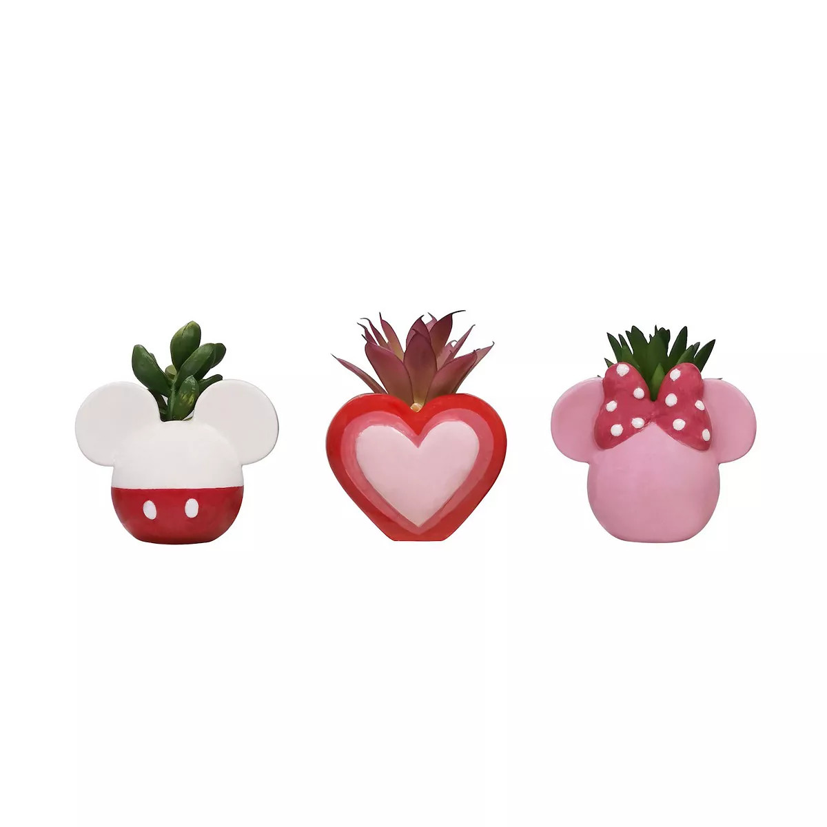 Disney's Mickey & Minnie Succulent Trio by Celebrate Together™ | Kohl's