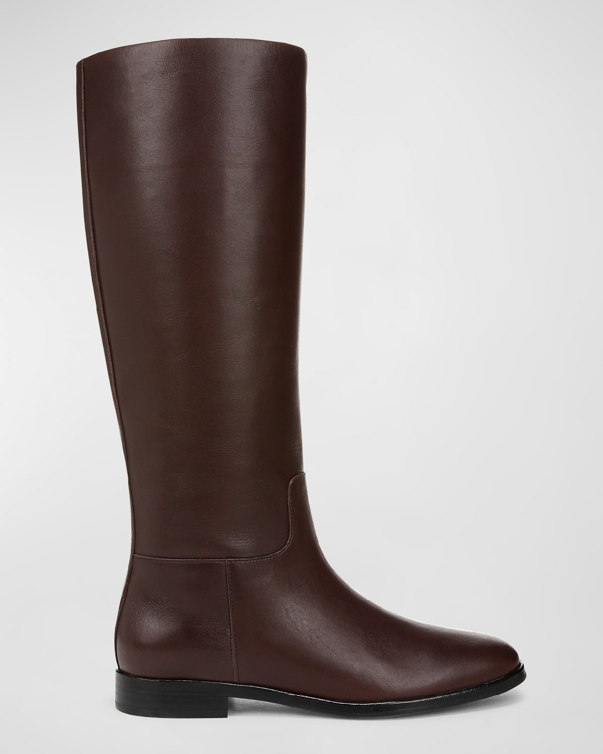 Knee-High Calf Leather Boots Wide Calf | Neiman Marcus