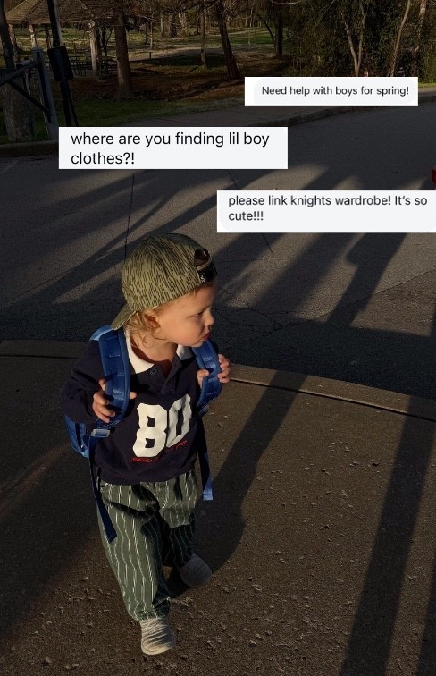 so many good places! One of my tried and true is Zara! Knight will be in these soon 😍