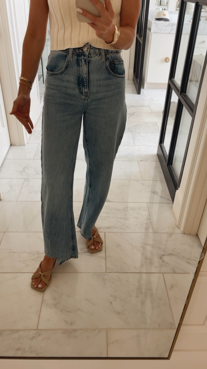 Barrel jeans I love! These fit tts 