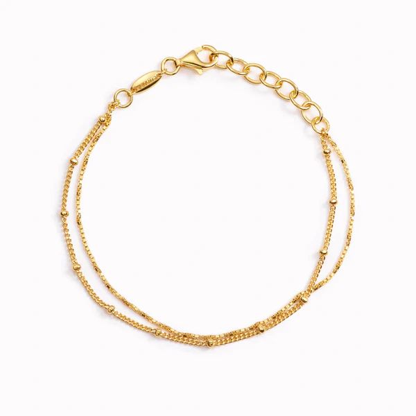 Double Chain Bracelet - Kjersti | Linjer