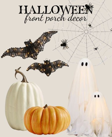 It’s time to decorate for those trick-or-treaters!! I’m looking forward to covering my front porch in all the pumpkins this year! But these ghosts are pretty cute too!
#LTKpotterybarn #halloweendecor #pumpkins #ghosts #bats #spiders
