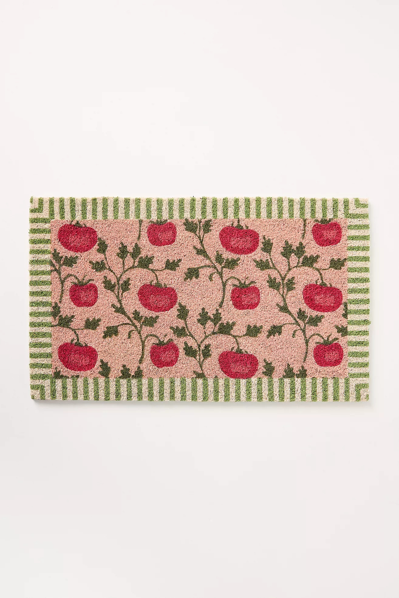Tomatoes Printed Coir Doormat | Anthropologie (US)
