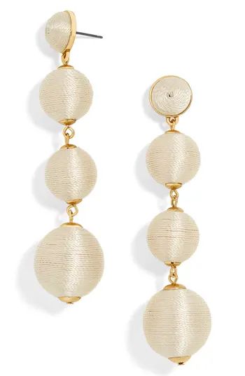 Women's Baublebar Criselda Ball Shoulder Duster Earrings | Nordstrom