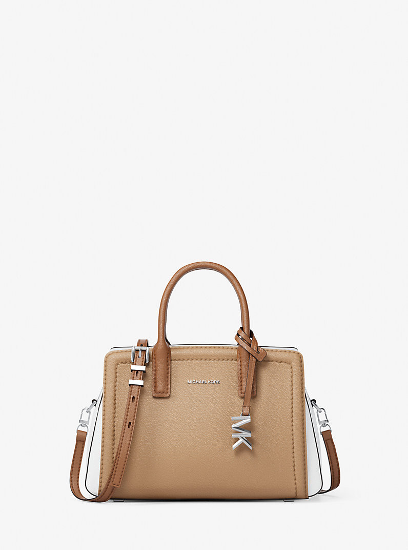 Laila Extra-Small Color-Block Leather Crossbody Bag | Michael Kors US
