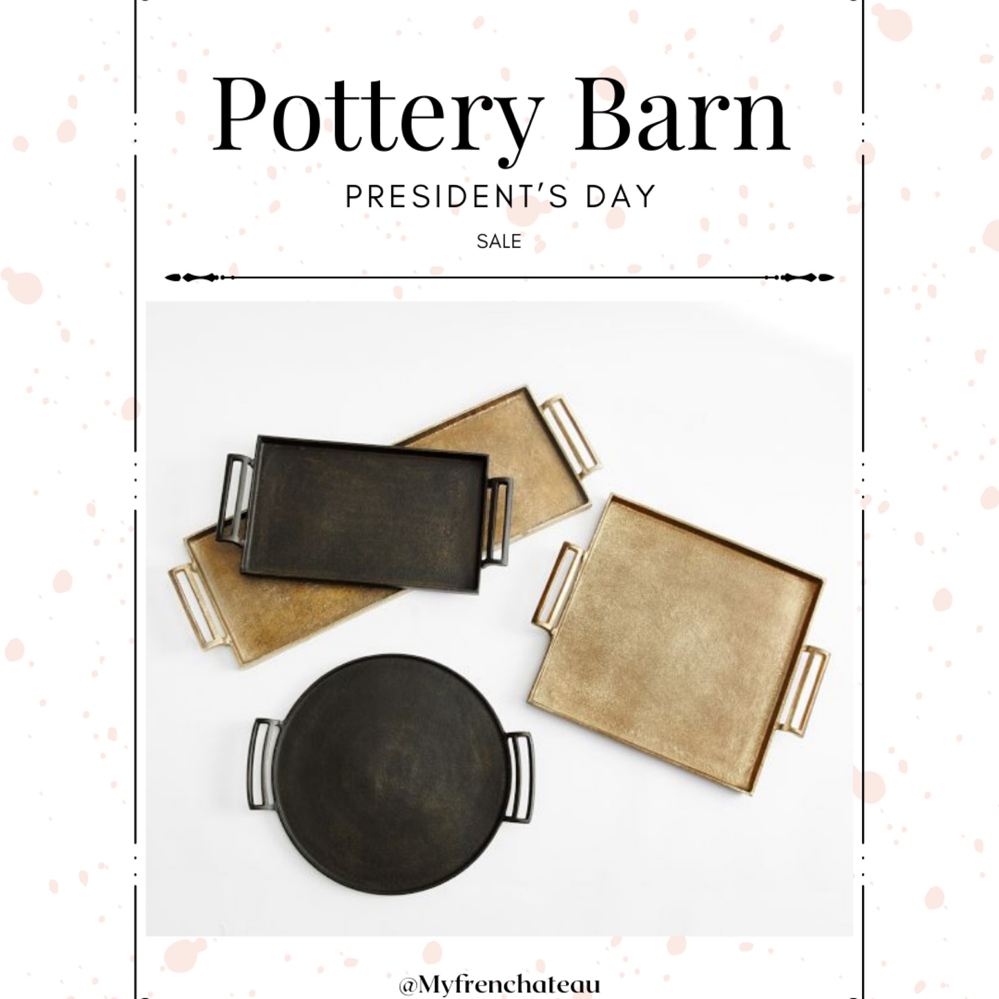 My fav PB trays that are so versatile are on sale! They come in two colors and different sizes! 

#tray #traystyling #potterybarn #decor #homedecor #design #homedesign #interior #interiordesign #interiordecor

#LTKsalealert #LTKhome #LTKSale