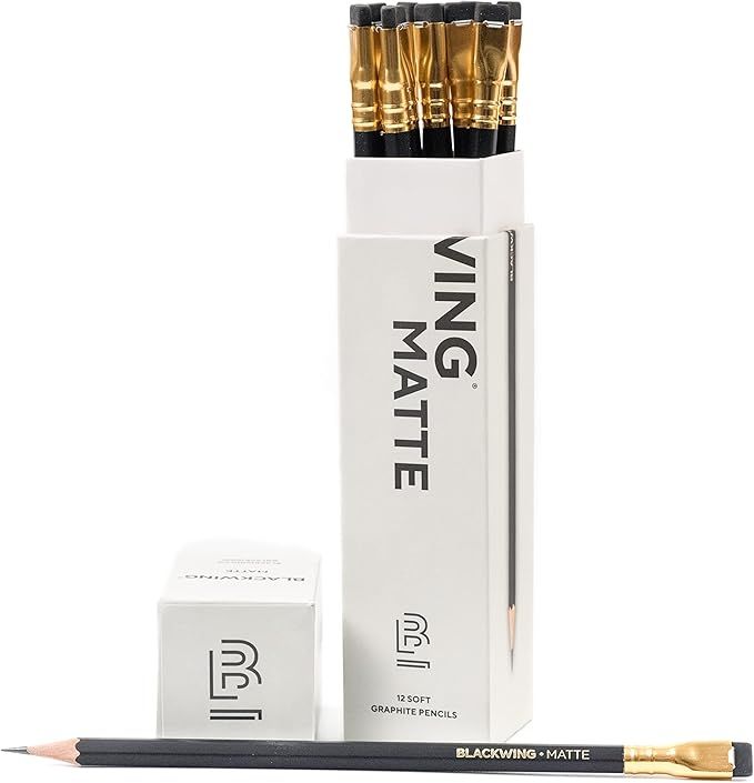 Blackwing Matte Pencils - 12 Count | Amazon (US)