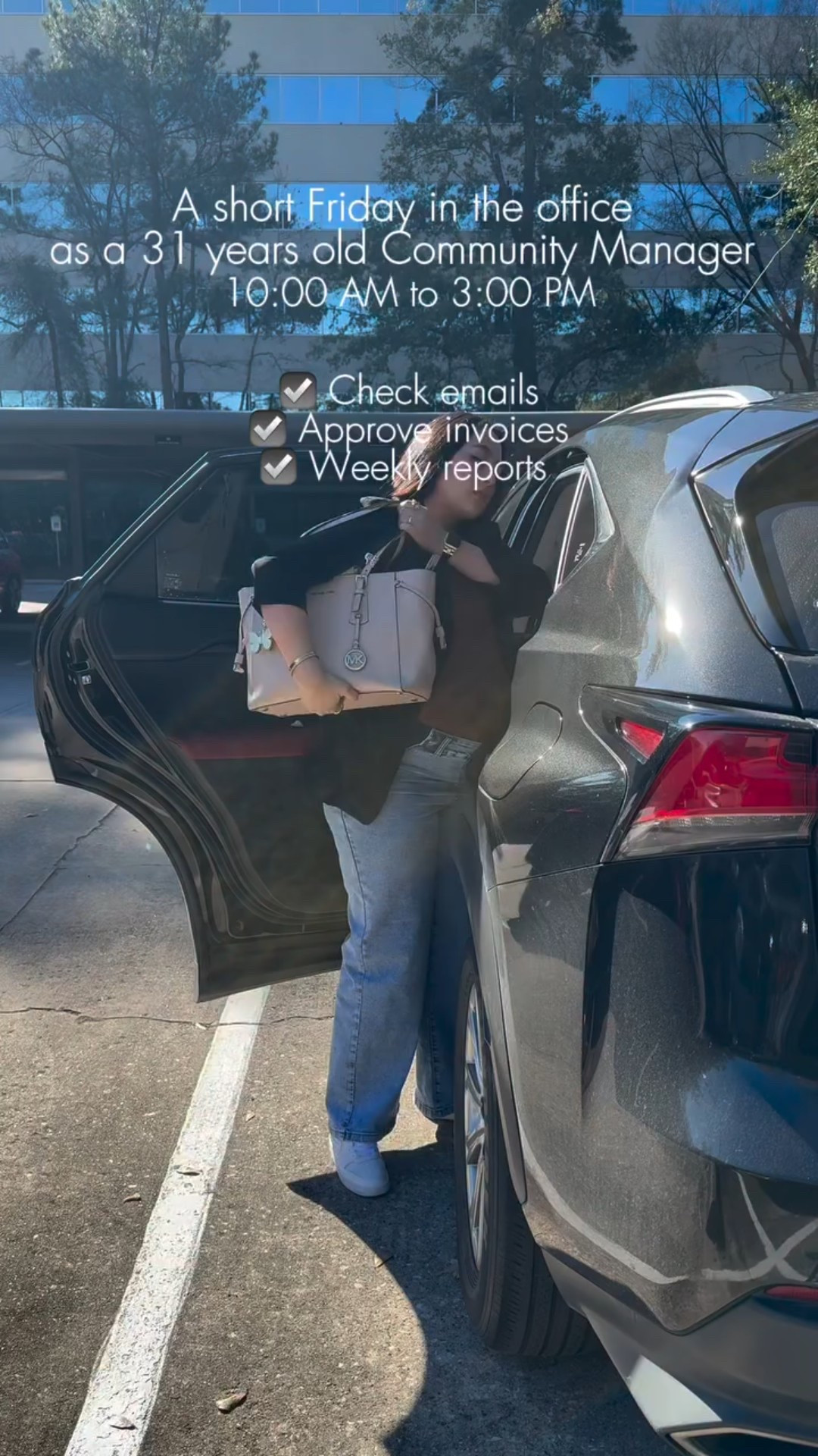 Asmr a Friday in the office, as a 31 year-old Community or Portfolio Manager in HOU, TX (HOA industry)

10:00 AM to 3:00 PM

#asmr #asmrcorporate #asmrsounds #asmrdayinthelife 

Asmr, asmr corporate, asmr sounds, asmr day in my life; corporate America, corporate life, 9 to 5, life in Texas, relatable office content, relatable corporate America content.