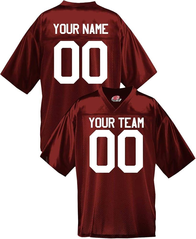 Custom Football Jersey for Men You Design Online with Your Names and Numbers | Amazon (US)