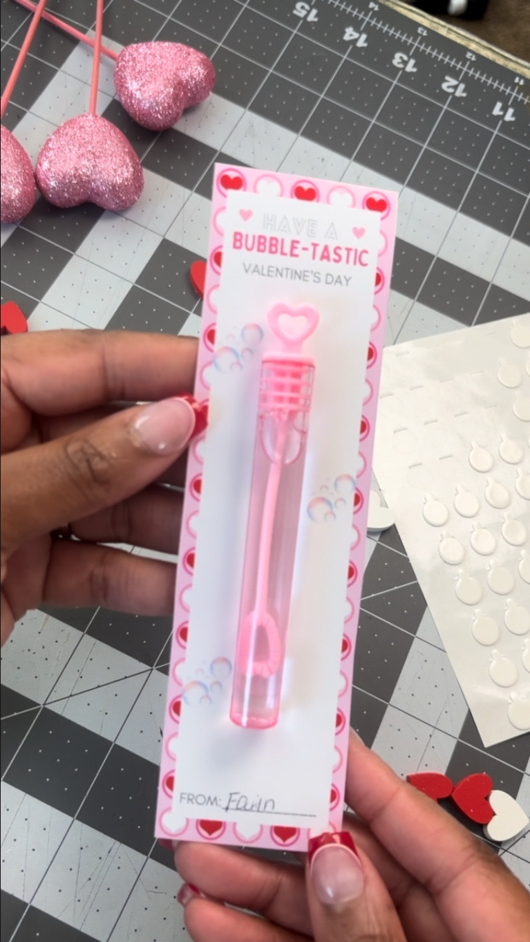 DIY Bubble Wand Valentine 💘 Sugar-Free & Classroom-Approved


Linked my fave bubble wands, printable card stock, and glitter picks for this punny Valentine’s gift idea.
Perfect for classrooms, playdates, or party favors!

#LTKCrafts #ValentinesDIY #BubbleWandValentine #PunnyGifts #ClassroomValentine #DollarTreeFinds #SugarFreeValentine

#LTKmomlife #LTKSaleAlert #LTKKids