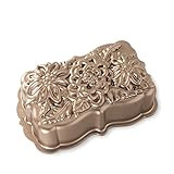 Nordic Ware Wildflower Loaf Pan, 6-Cup, Toffee | Amazon (US)