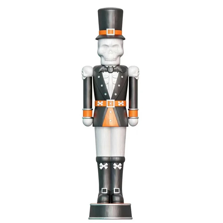 72 inch Painted Skeleton Nutcracker | Walmart (US)