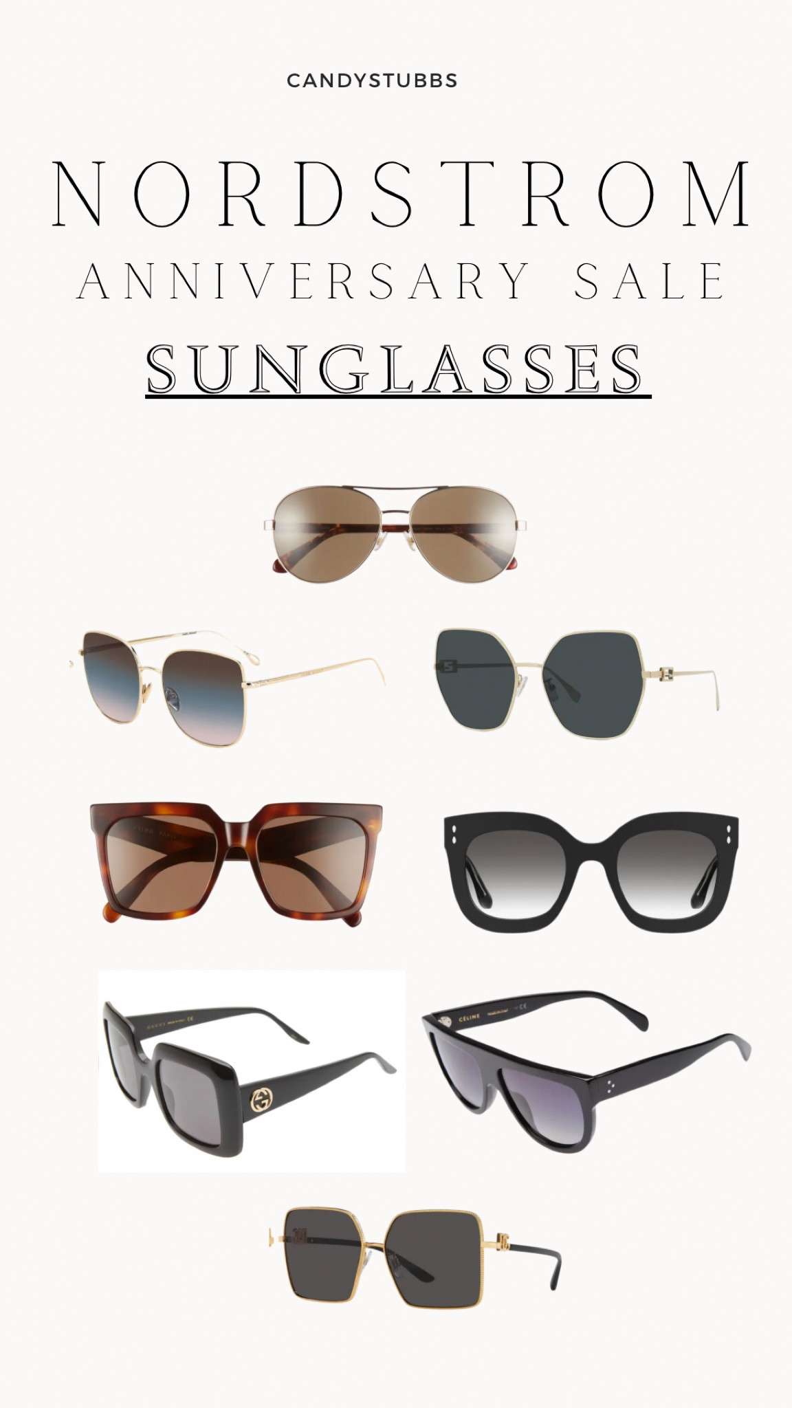 58mm Designer Sunglasses curated on LTK