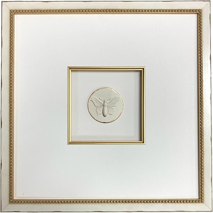 12" x 12" Framed Insect Intaglios (Monarch Butterfly) | Amazon (US)