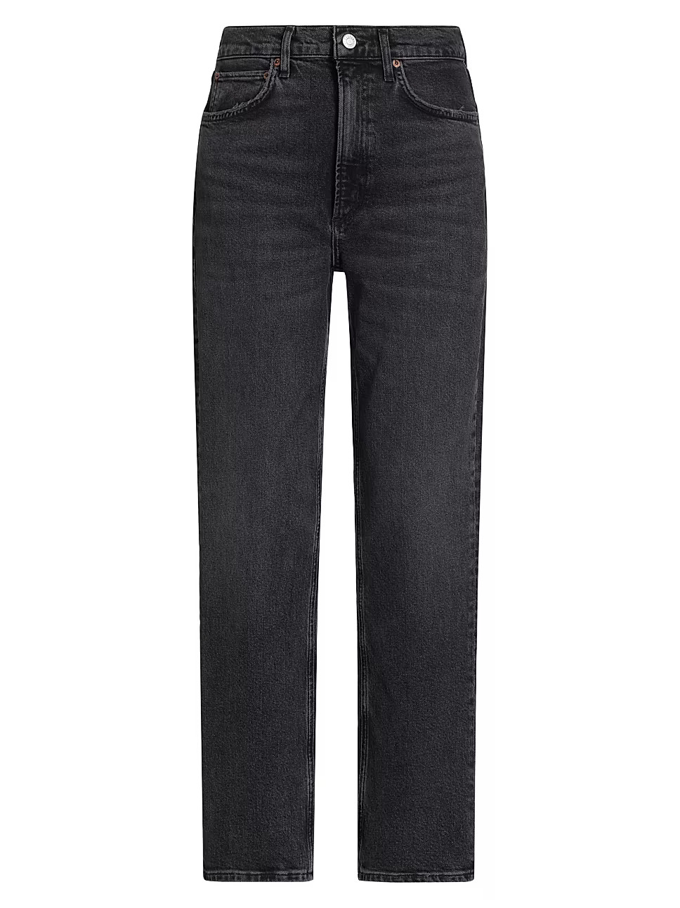Agolde High-Rise Stovepipe Slim Jeans | Saks Fifth Avenue