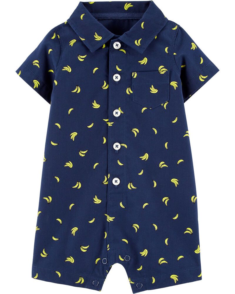 Banana Poplin Romper | Carter's