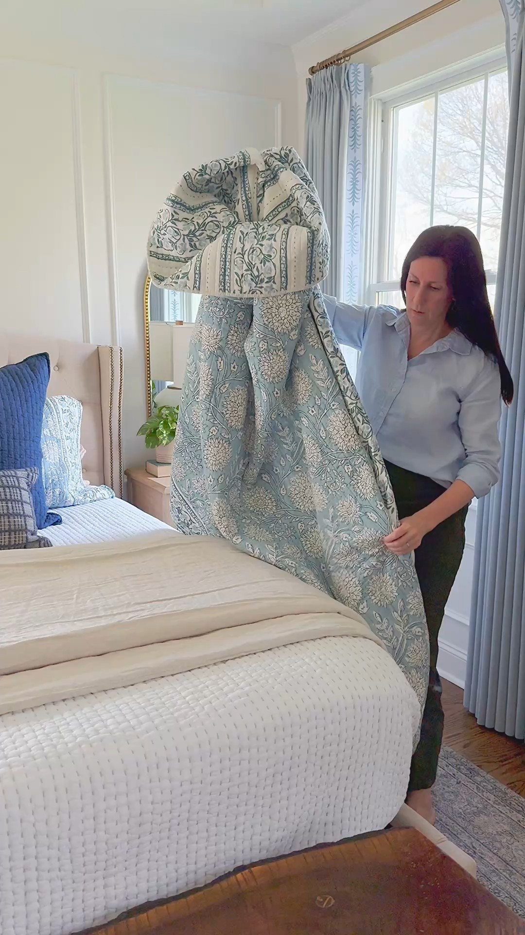 Spring bed refresh 

#LTKSeasonal #LTKHome #LTKFindsUnder100