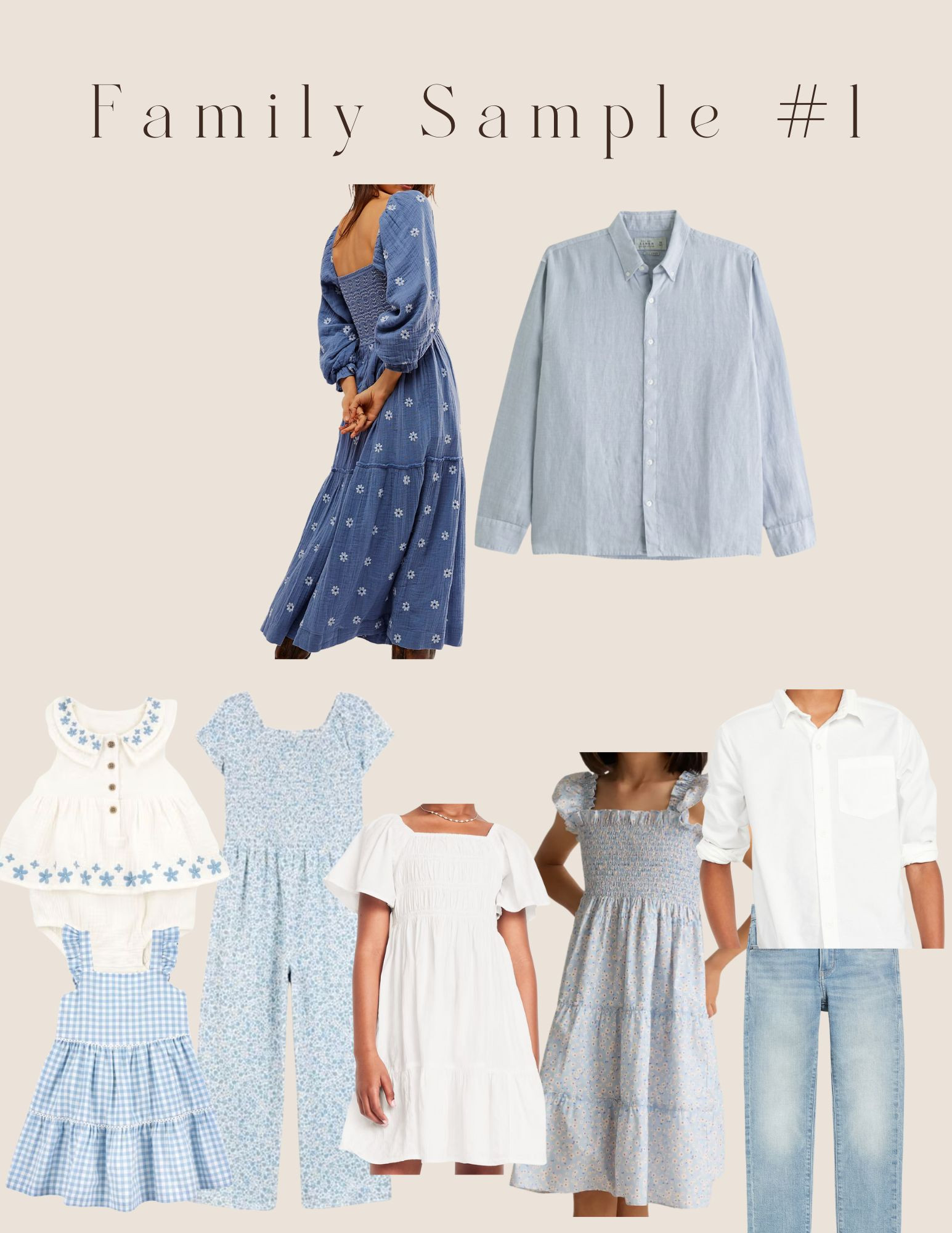 Check out my Spring/Summer sample styling for a blue and white themed family photo session! Includes outfits for mom, dad, a baby, girl, a toddler, three older girls and an older boy! 

As an Asheville, NC Family Photographer, I try to style families in a way that will photograph beautifully for bright and colorful images! In the Spring and Summer our natural backgrounds typically have a lot of greens and colors in the blooms so I try to help my families dress in a way where they won't blend in with the background!

Explore my work here! www.rachelmariephotos.com and @rachelmarie.photo

 

 #LTKBaby #LTKKids #LTKFamily