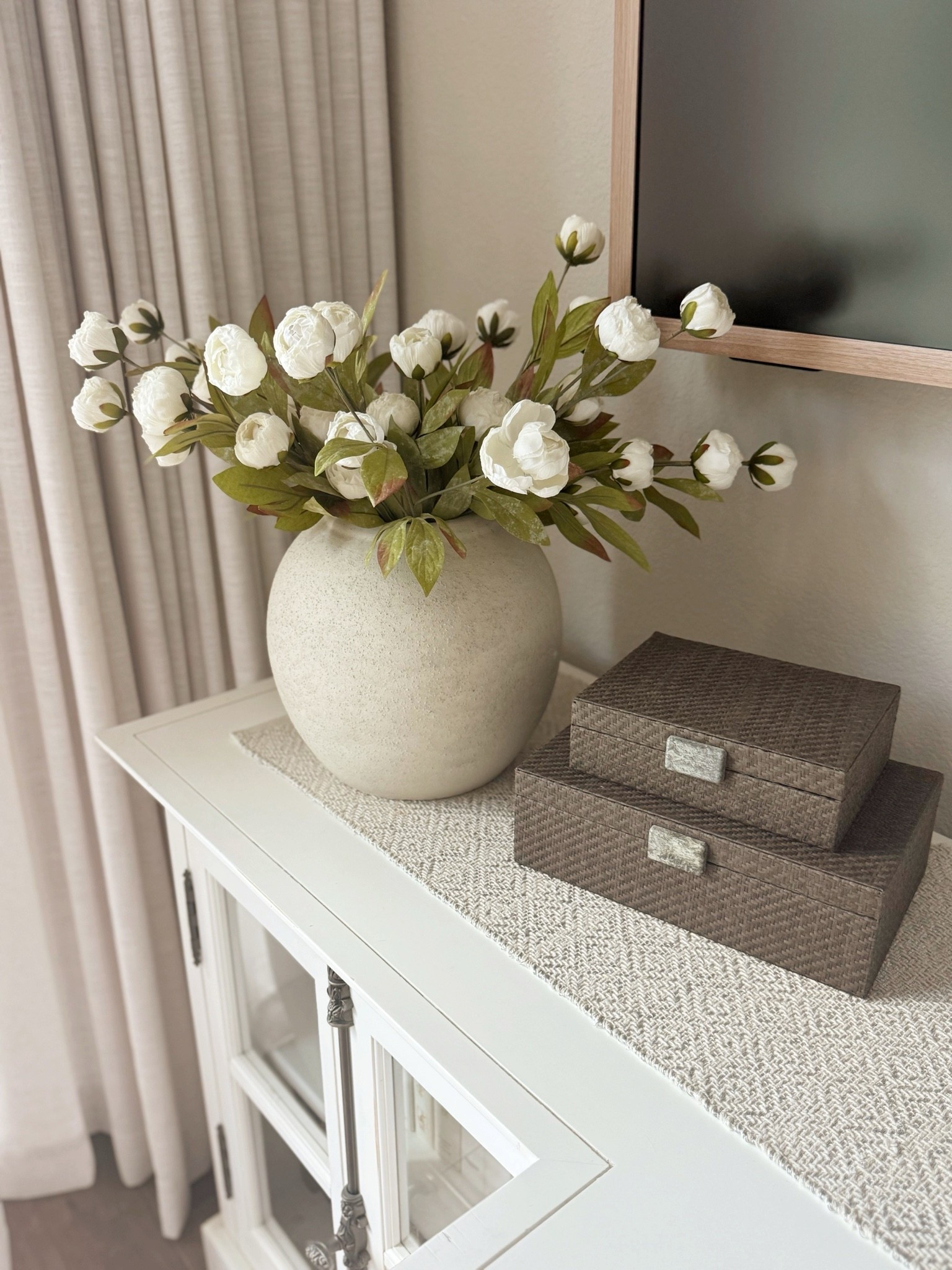 Summer favorites | peonies | woven boxes | studio McGee

#LTKHome