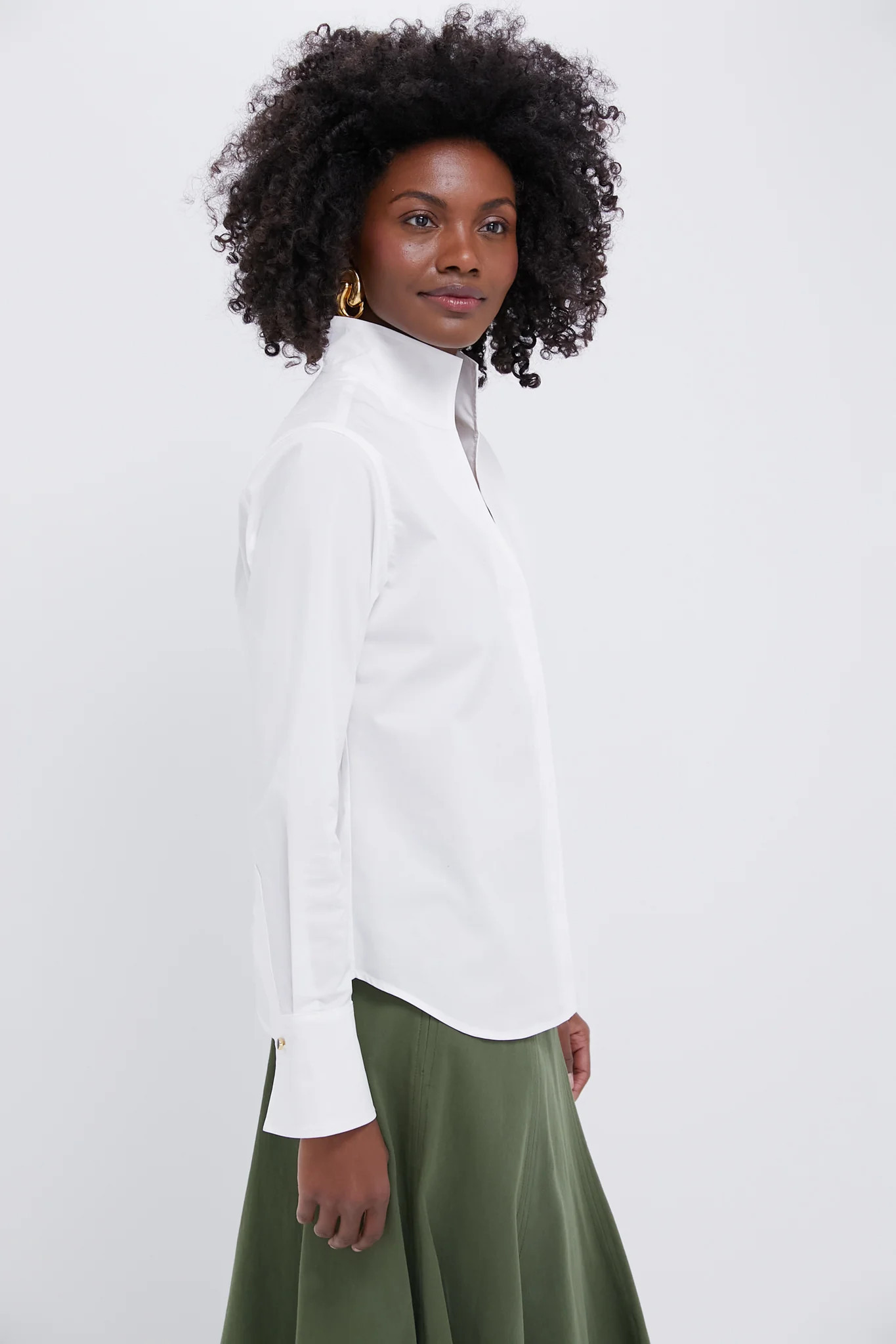White Bessette Button Down | Tuckernuck (US)