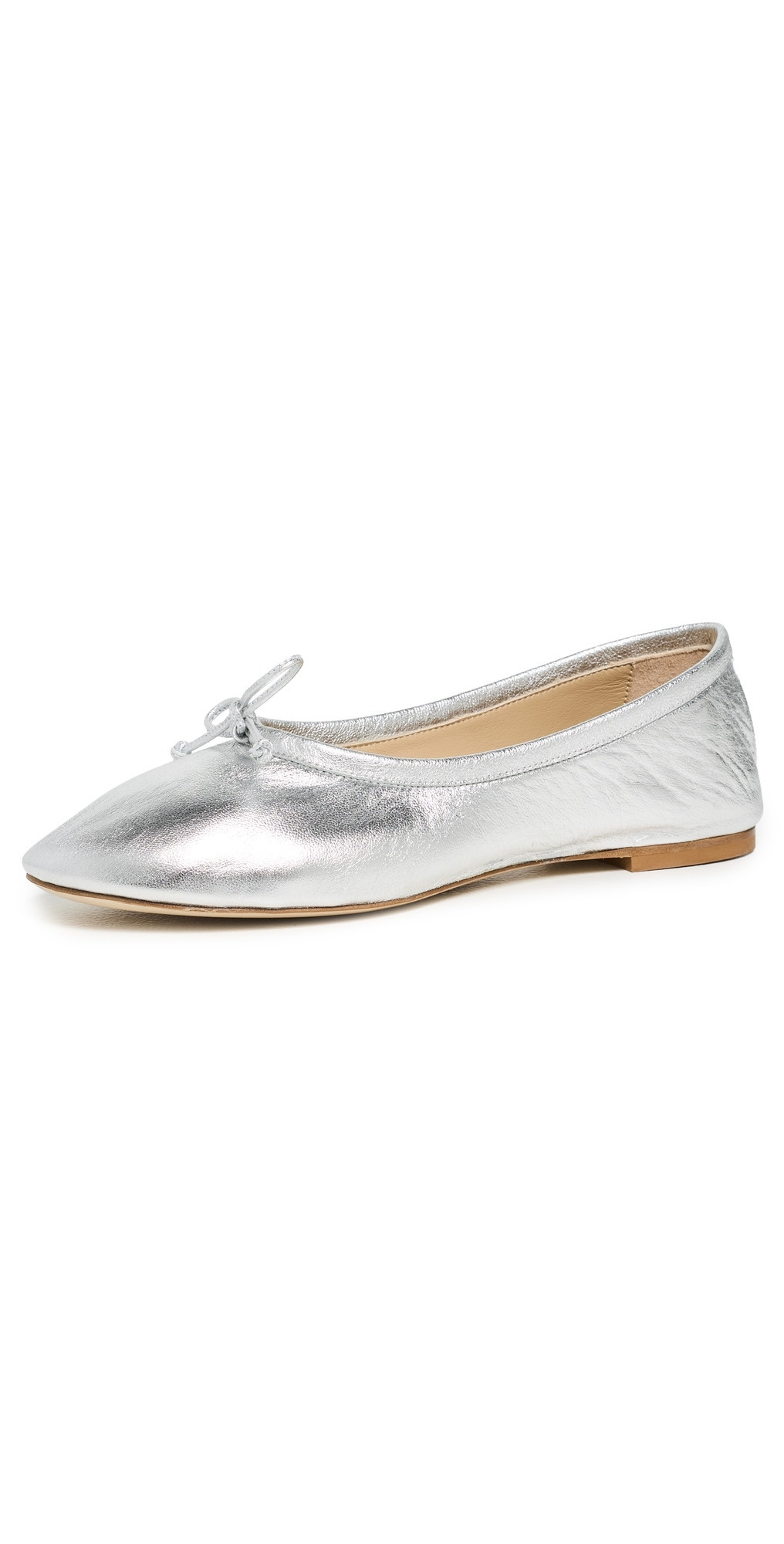Jamie Haller The Ballet Slippers Silver 36 | Shopbop