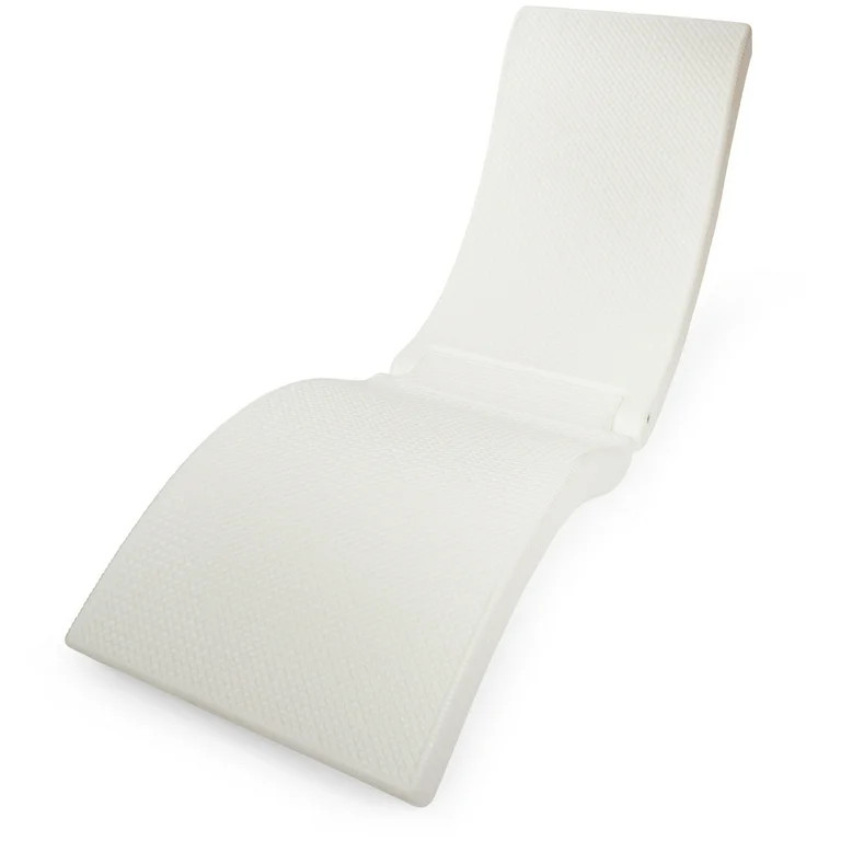 SwimWays Terra Sol Sonoma 2-in-1 Pool Float and Patio Chaise Lounge Chair, White | Walmart (US)