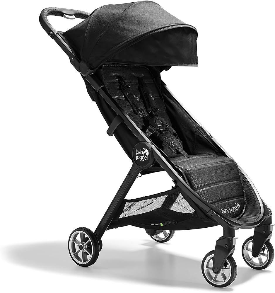 Baby Jogger City Tour 2 Ultra-Compact Travel Stroller, Jet | Amazon (US)