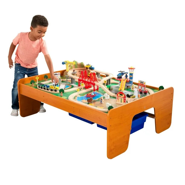 KidKraft Ride Around Town Train Set & Table | Walmart (US)