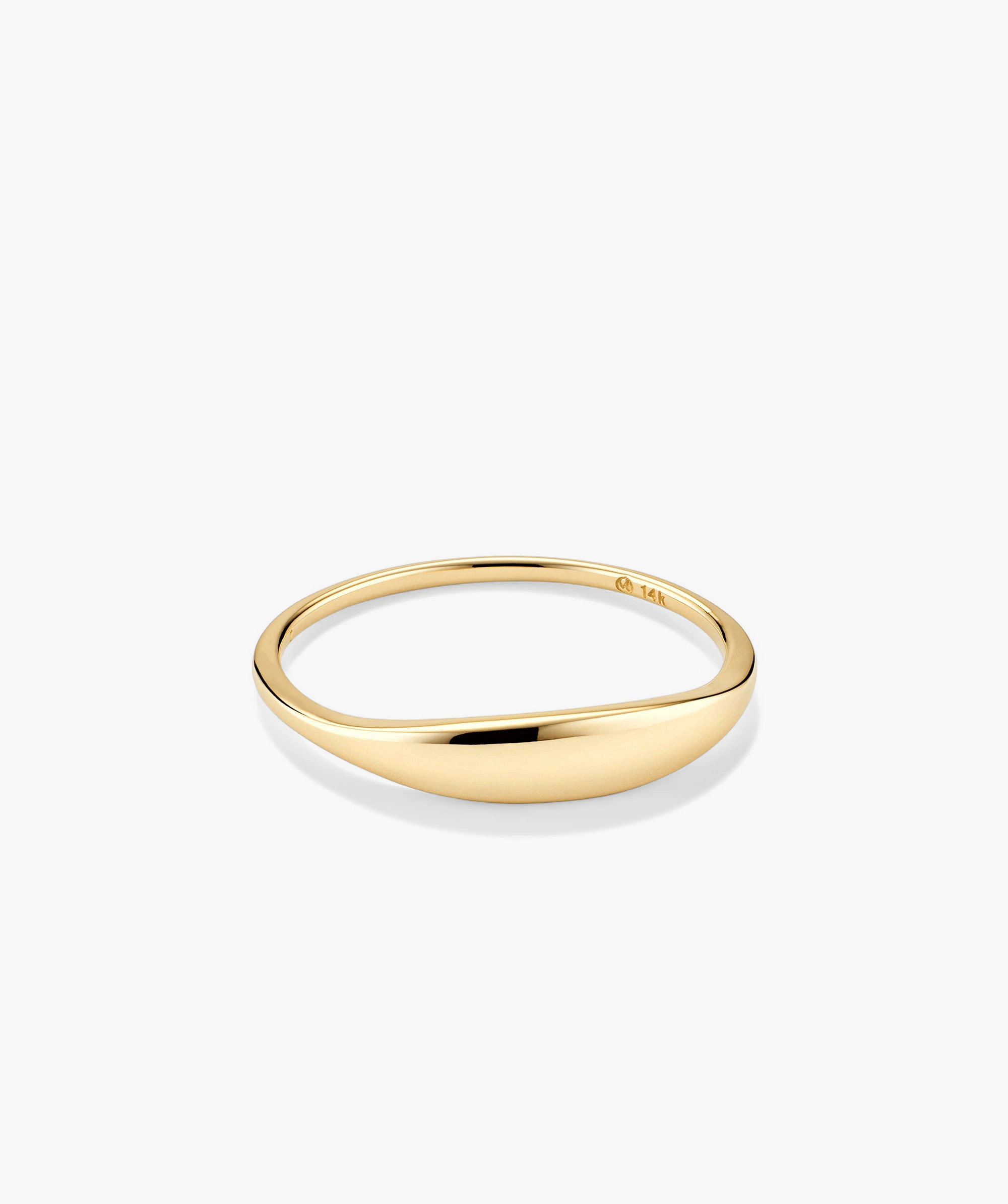 Slim Signet Ring - Jewelry | Mejuri | Mejuri Fine Crew