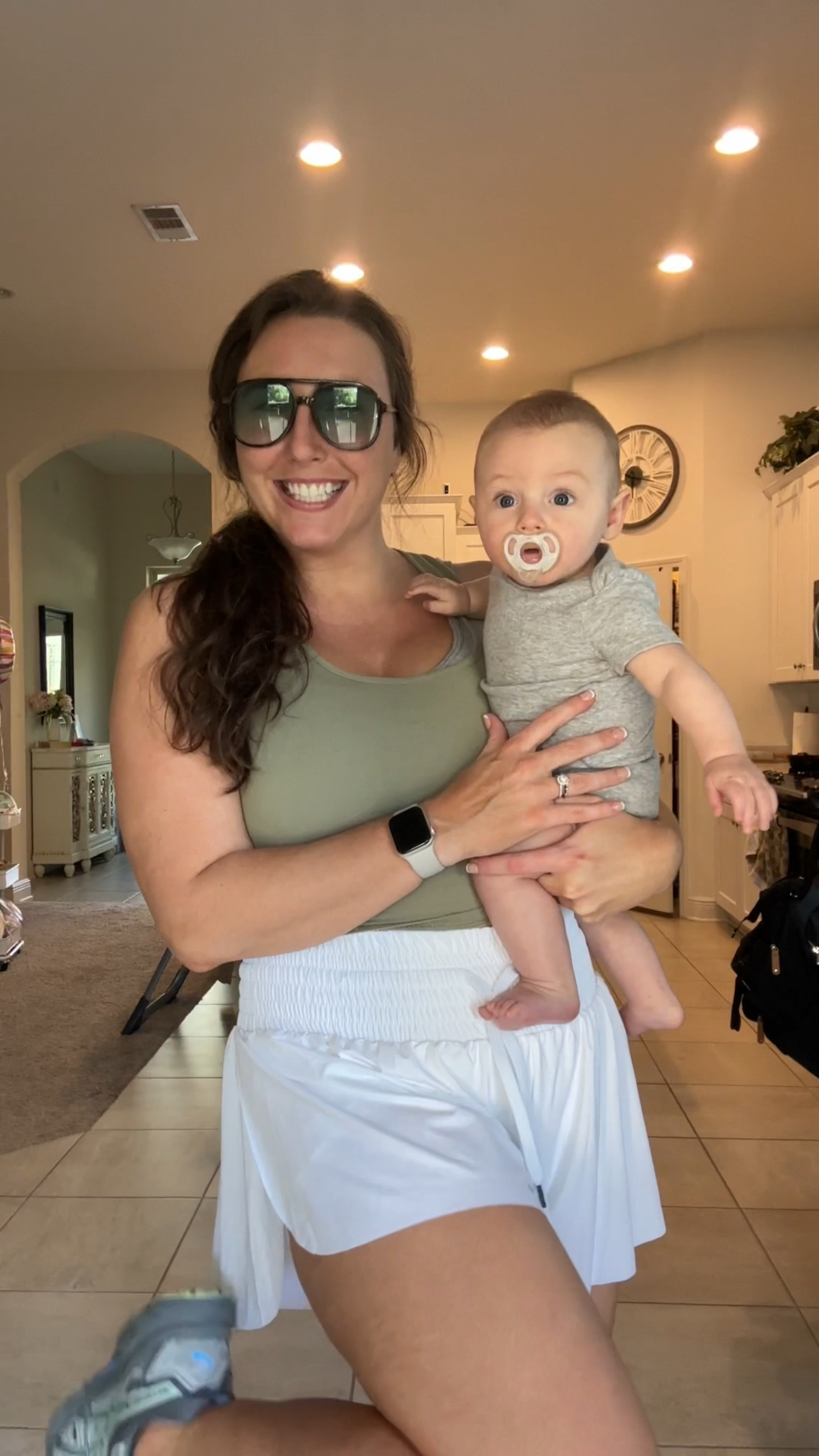 These athletic shorts are so comfortable! They have a layer underneath and a pocket. Wearing a large 👟🌿

#LTKActive #LTKFitness #LTKBaby