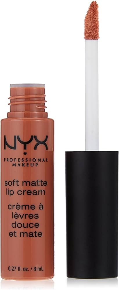 NYX PROFESSIONAL MAKEUP Soft Matte Lip Cream, Lightweight Liquid Lipstick - Abu Dhabi (Deep Rose-... | Amazon (US)