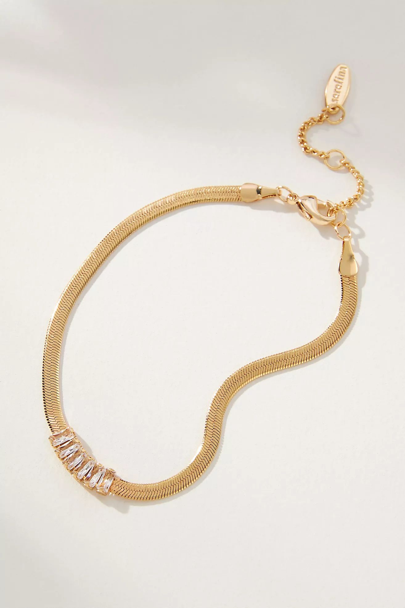 Herringbone Stone Bracelet | Anthropologie (US)
