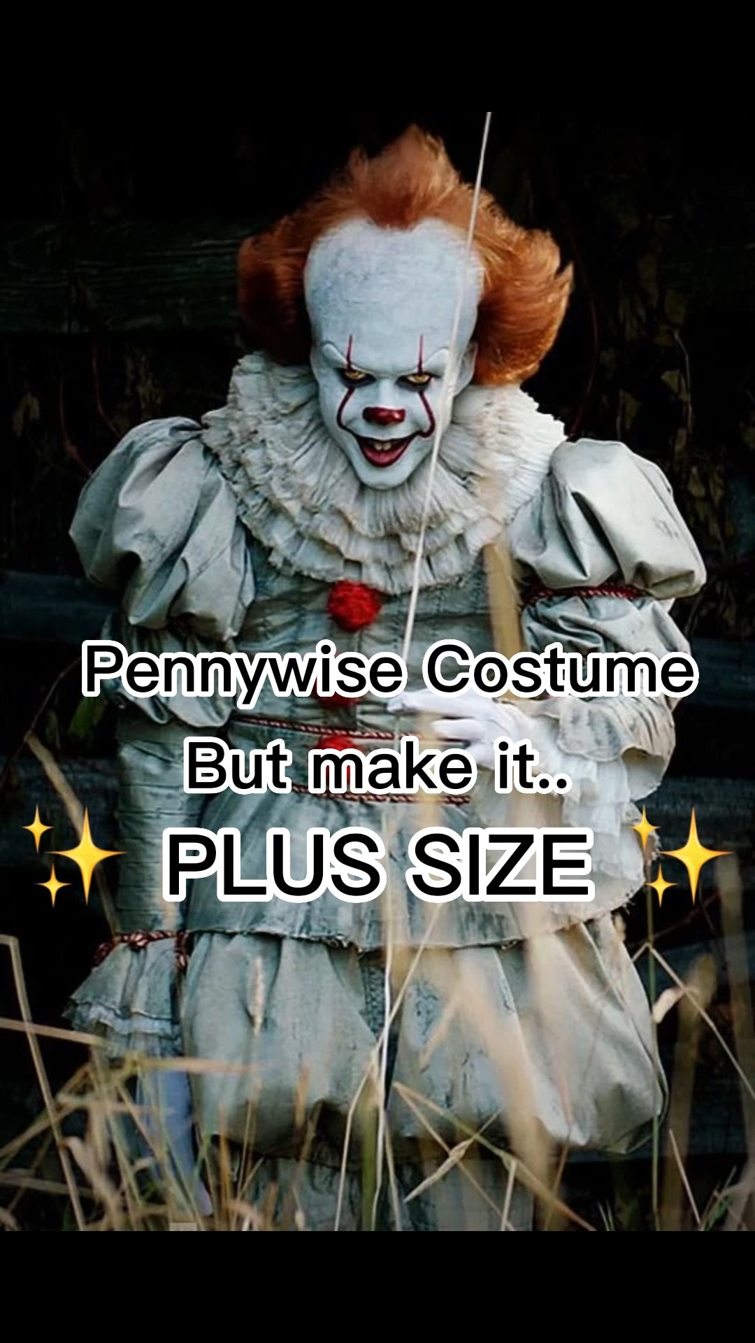 Easy plus size Halloween costume idea: Pennywise from IT 🤡

Halloween 2022, Halloween costumes, Halloween costume ideas, plus size Halloween, clown costume, scary costume, spooky costume, Pennywise costume 

#LTKSeasonal #LTKcurves #LTKHalloween