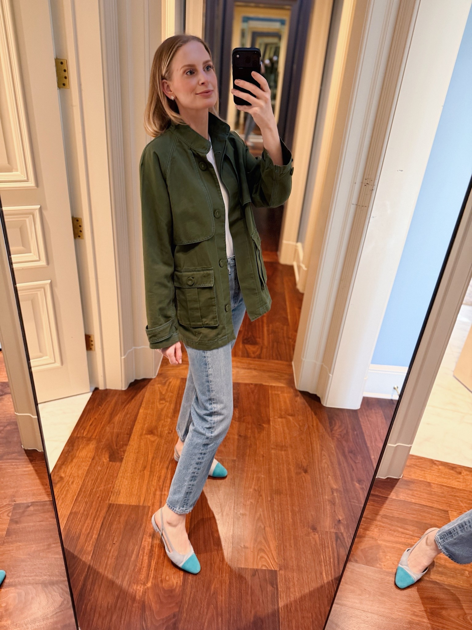 Today’s look! Jacket is Wiggy Kit from last year 🩵

#LTKootd