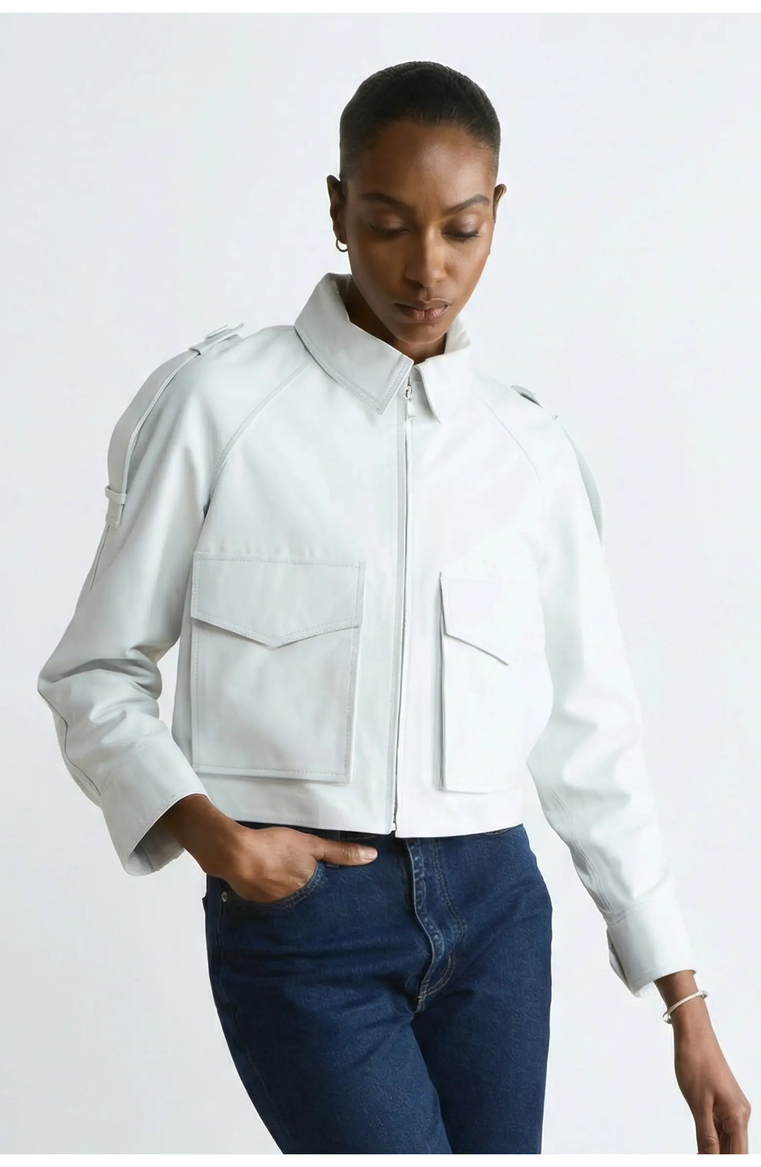 Rose Leather Jacket | Nordstrom