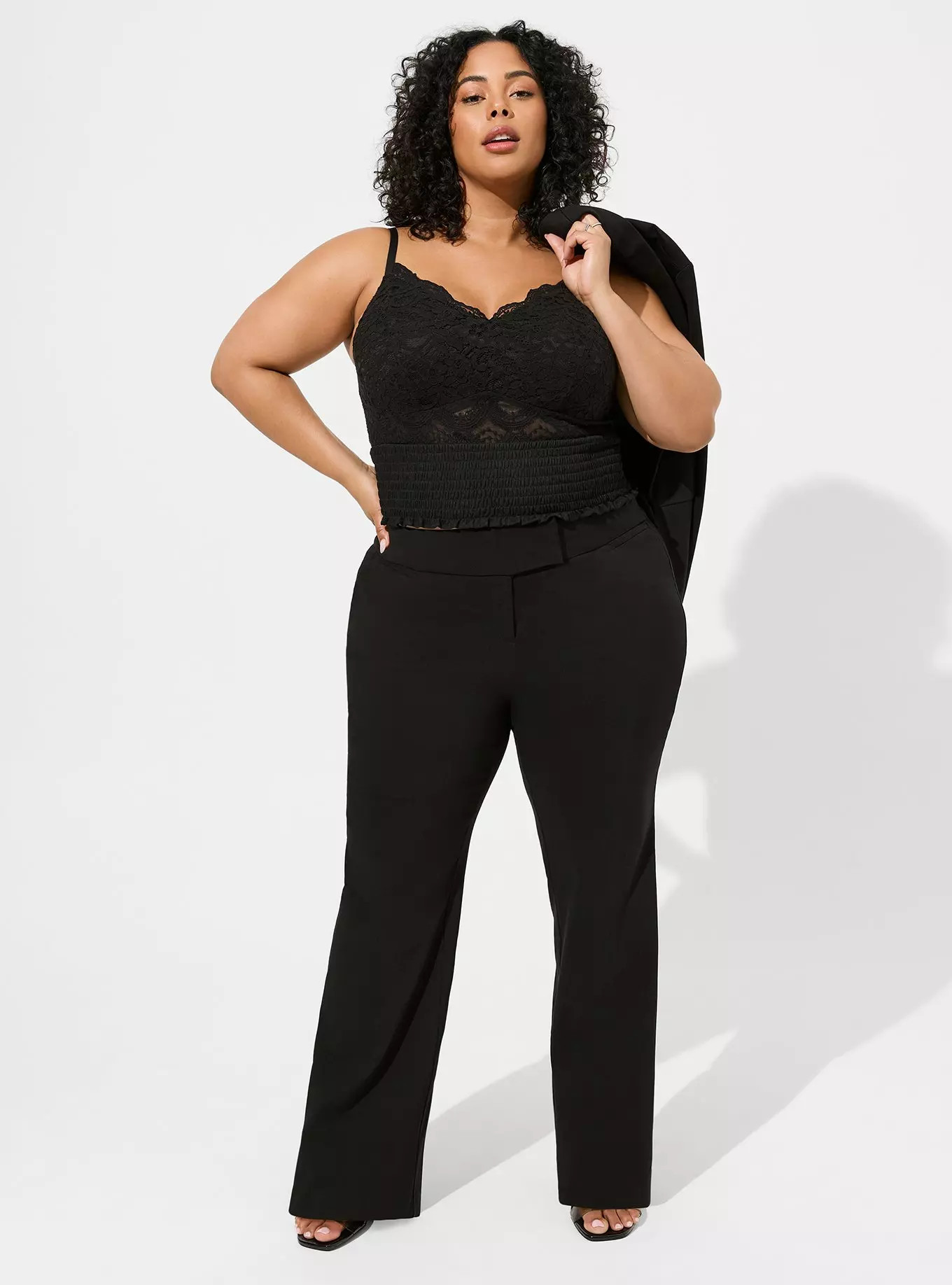 Trouser Relaxed Boot Millennial Stretch High-Rise Pant | Torrid (US & Canada)