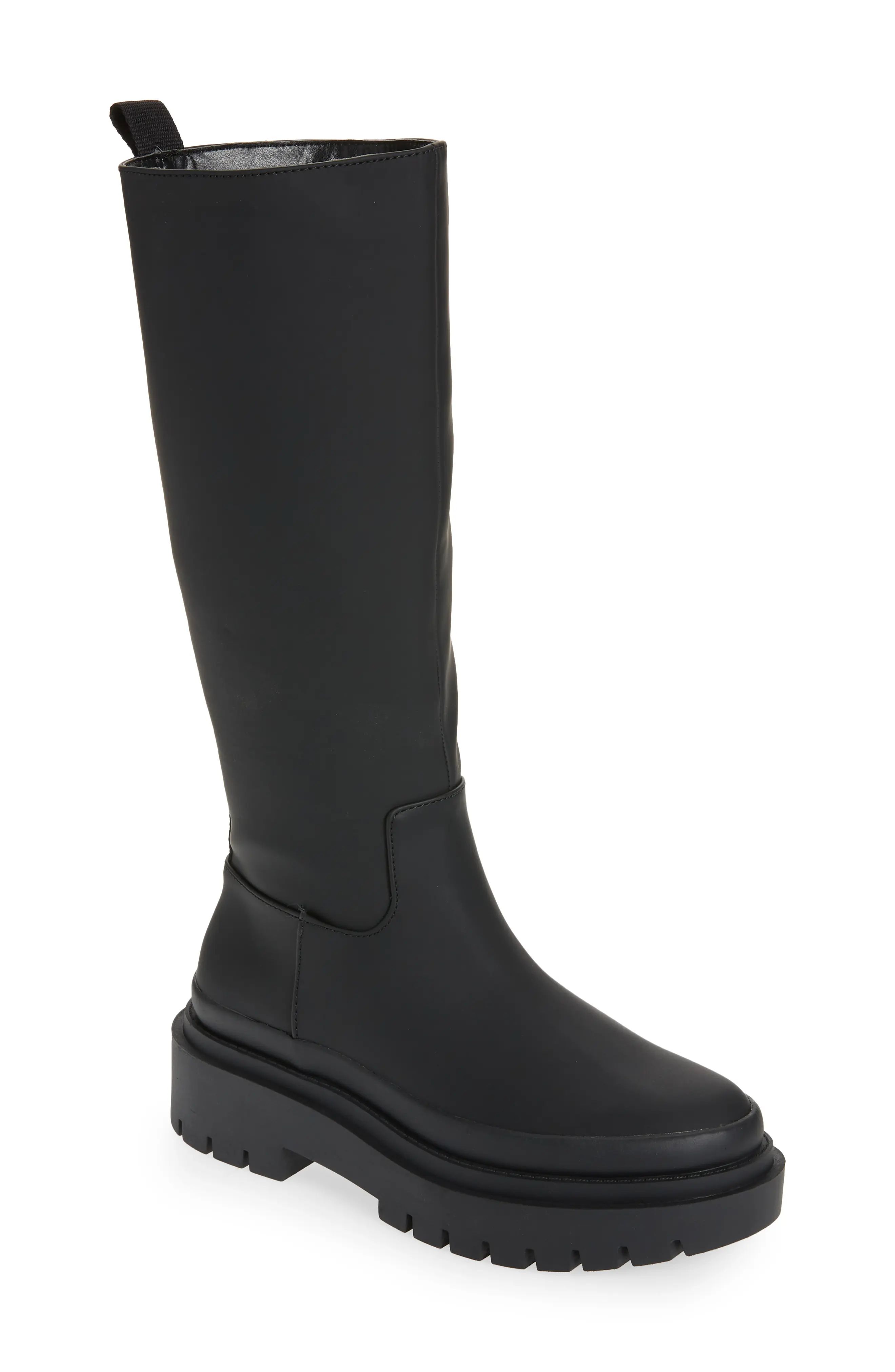 Cool Planet by Steve Madden Magicc Knee High Boot, Size 10 in Black Pari at Nordstrom | Nordstrom