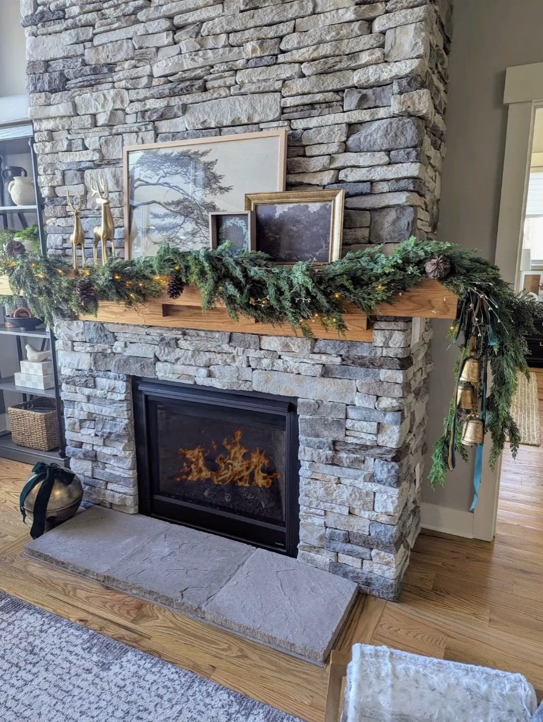 I know it’s early, but this cedar garland is back in stock for the season — and it’s SO much more realistic than those rubbery “viral” ones.
I bought it last year and it’s still my favorite. I layered three with a lighted mixed strand I snagged at Marshalls for that full, draped look. The stems are bendable, and there’s no plasticky smell.
If you’re thinking about garland this year, this one’s worth it.  

 #LTKSeasonal #LTKSaleAlert #LTKFindsUnder50