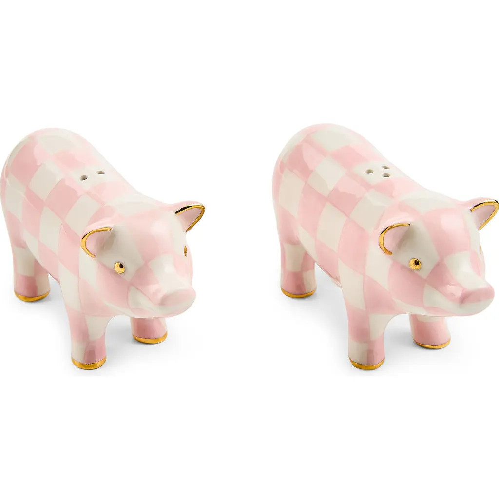 MACKENZIE CHILDS Rosy Pig Salt & Pepper Shaker Set at Nordstrom | Nordstrom