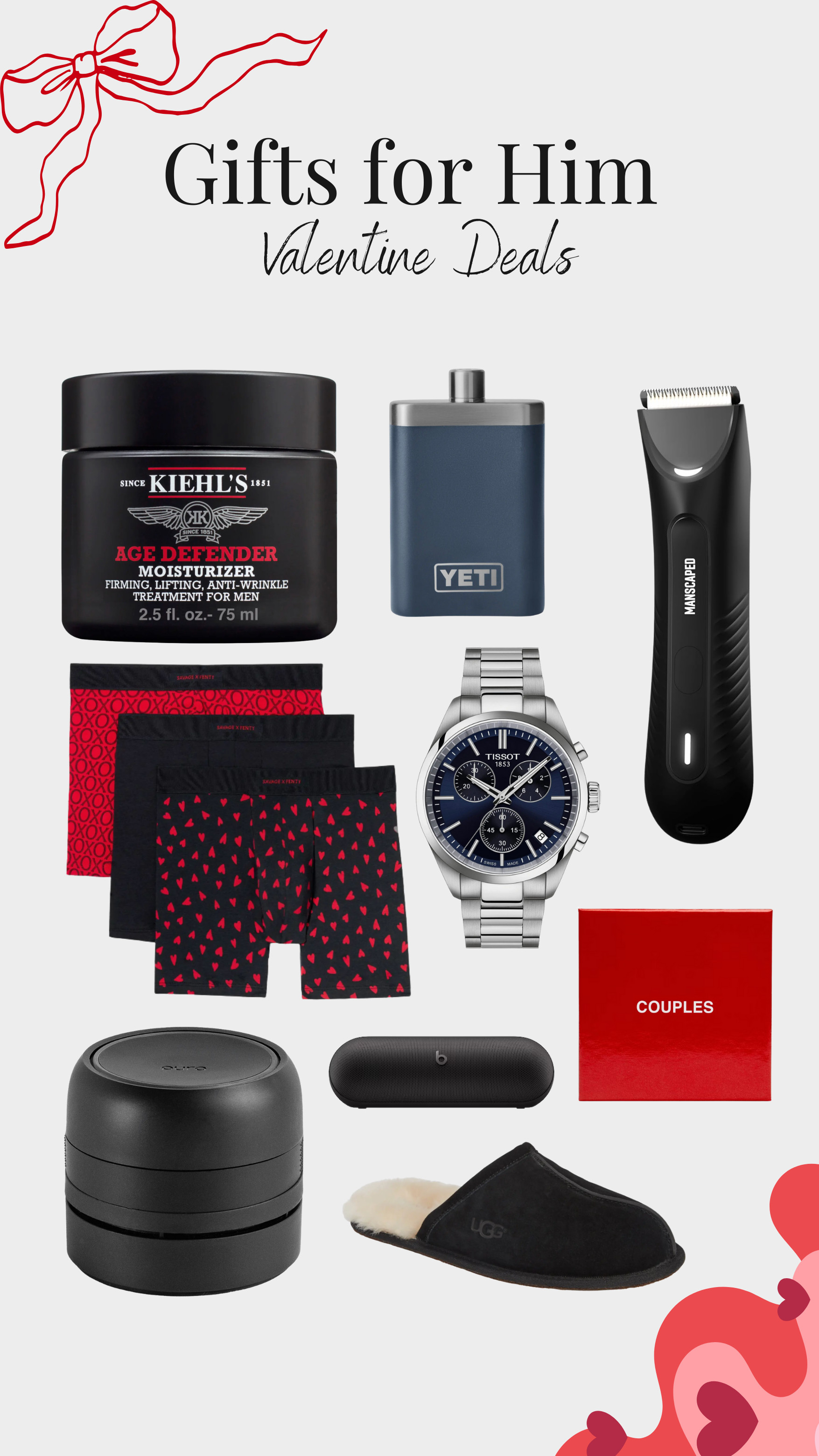 Practical but still cool 😎 Valentine finds for him — shop here. 

 