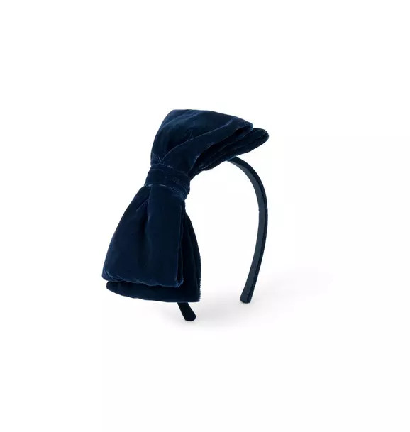 Velvet Bow Headband | Janie and Jack