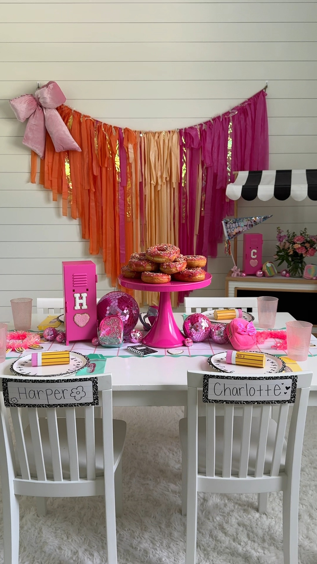 Back to School breakfast 🍩 


#party #kidsparty #playroom 

#LTKFamily #LTKKids #LTKParties