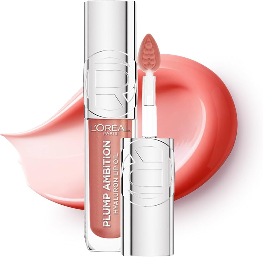 L'Or\u00e9al Paris Lip Oil Plump Ambition Glass-Like Finish 650 Nude Macaron | Amazon (UK)