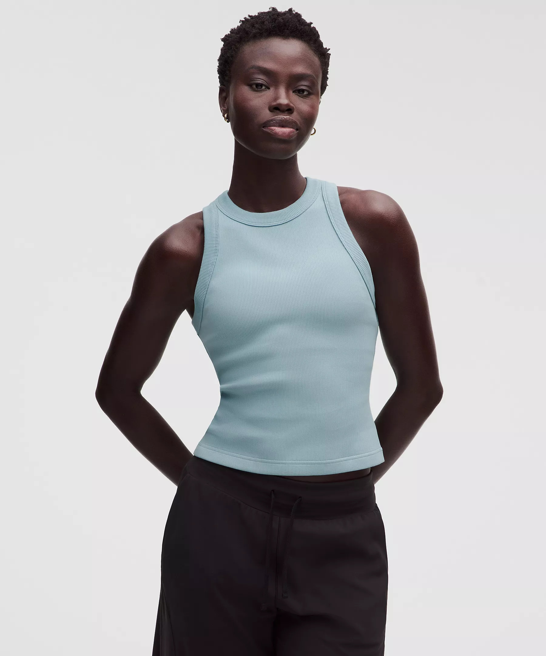 Ribbed Heavyweight Cotton Racerback Tank Top | Lululemon (US)