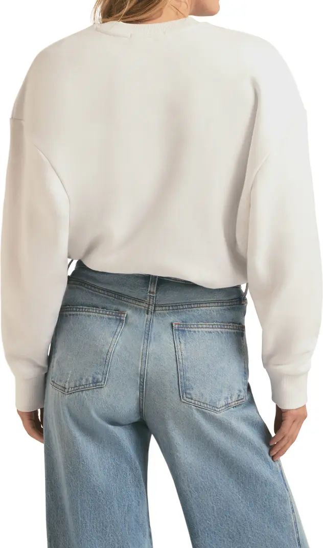 Collegiate Cotton Blend Sweatshirt | Nordstrom