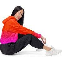 Neon Orange & Pink Women's Cropped Windbreaker/Jacket | Etsy (US)